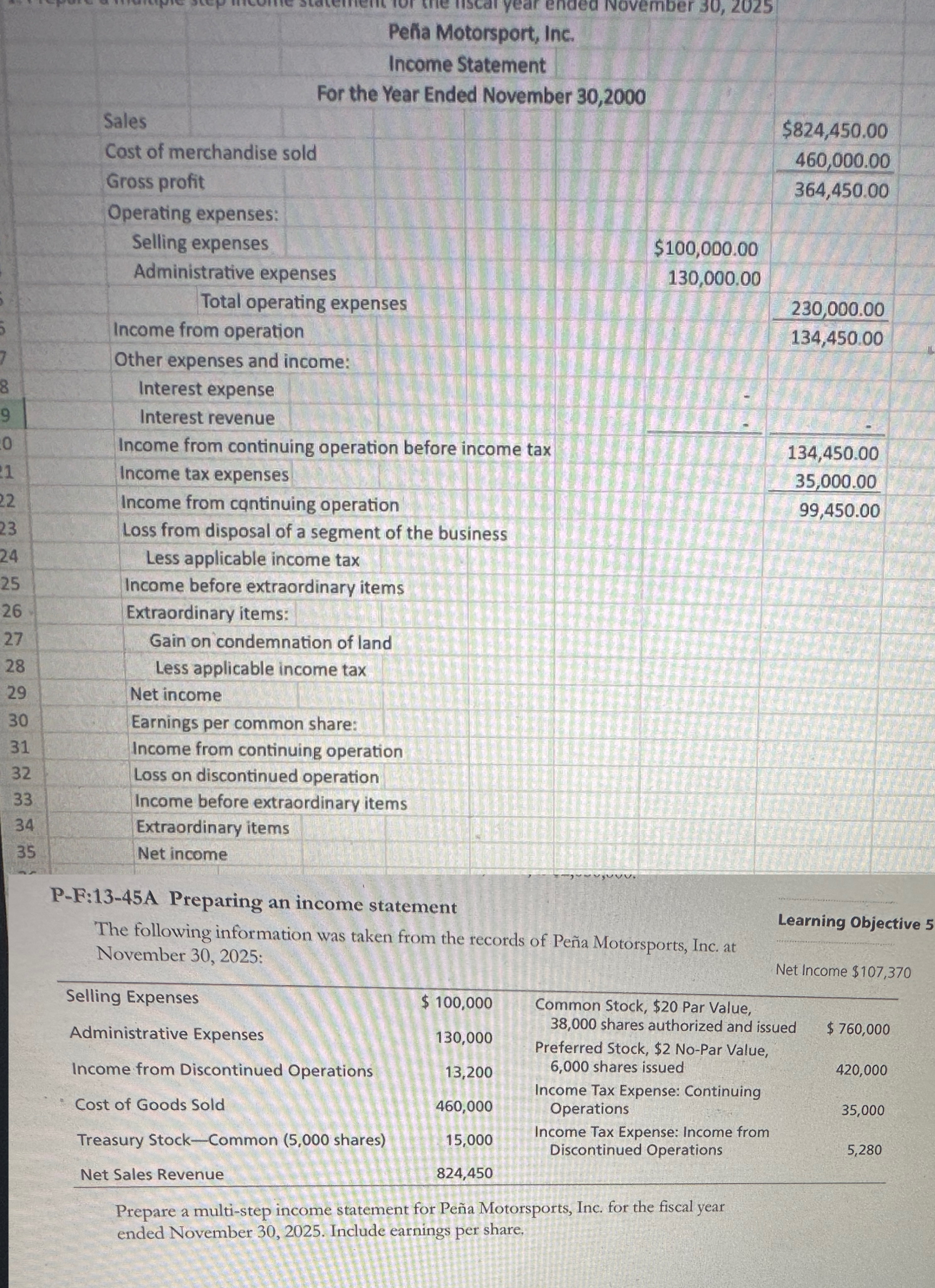  Please help me out im stuck. Please use the chart below