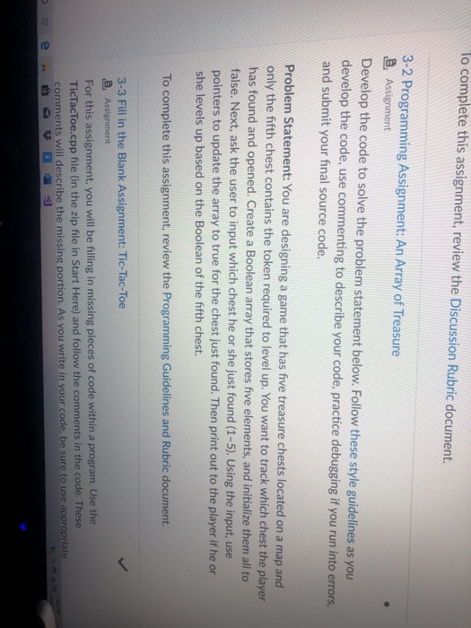 that stores 5 elements. (1-5) Then I am supposed to set them