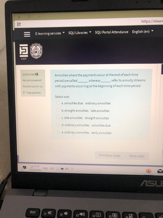  X https://eleari E-learning services SQU Libraries SQU Portal Attendance English (en)