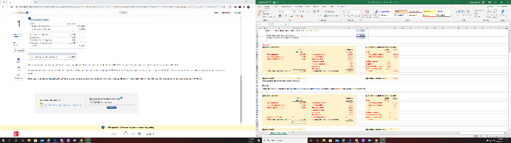  Check your worksheet setup and formulas by changing the Bank Balance