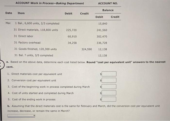 help please. thanks! a. Based on the above data, determine each cost