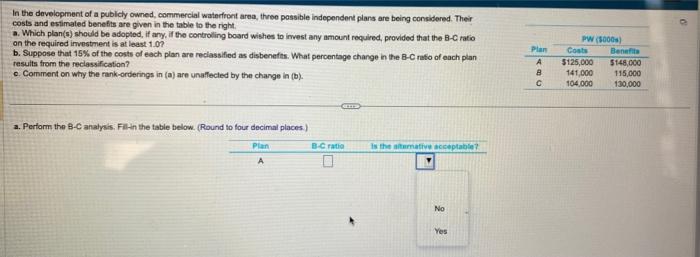 Can you do B and C too? In the development of a