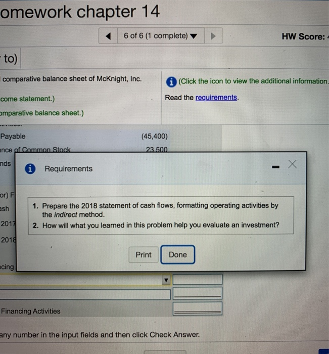 Assets 100 Net Cash Provided by (Used for) Investing Activities Cash Flows