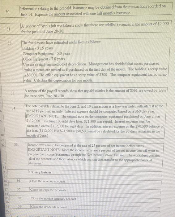 of transaction June 1: Byte of Accounting, Inc. issued 2,620 shares of