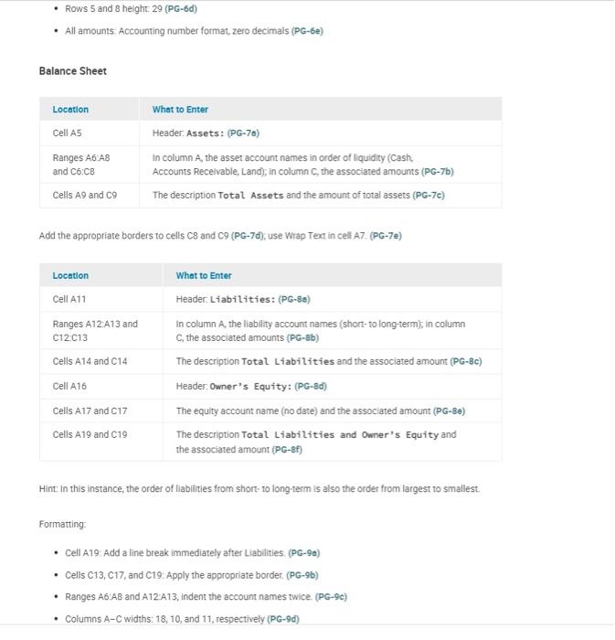 statement, statement of owner's equity, and balance sheet in Excel for Metropolitan