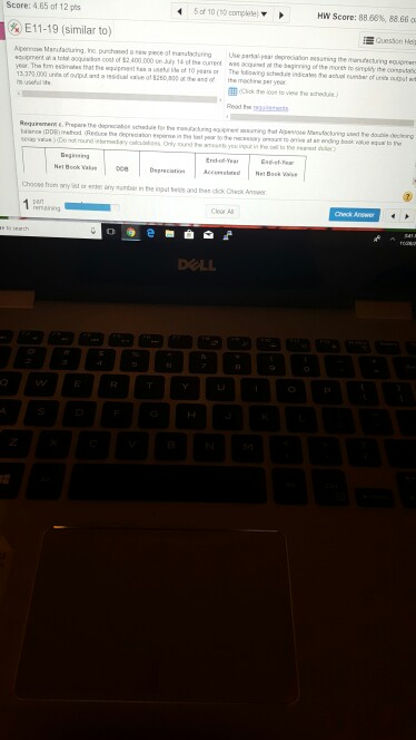  I need help with c and d part pls Score: 4.85