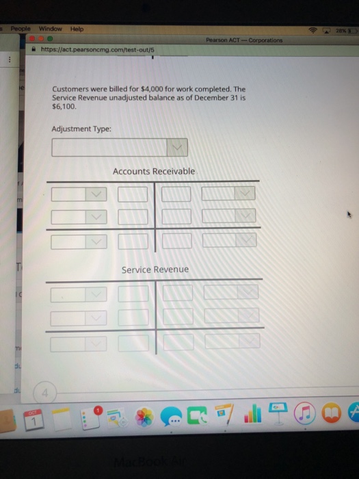 of December 31 is $5,100. Adjustment Type: Salaries Expense Dec. 31 Bal