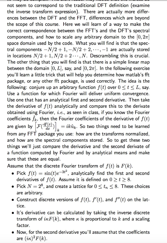 facilities1, a very useful function. The FFT, or fast Fourier Transform is
