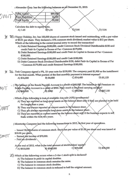 year, beginning March 1, 2016. Each yearly installment will include both principal