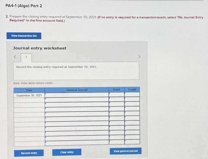 of September 30,2021 ? Complete this question by entering your answers in
