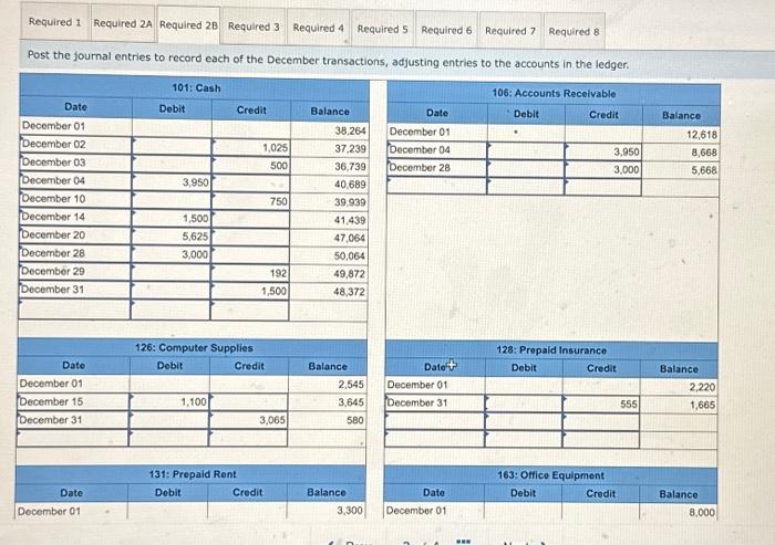 in the ledger. Prepare an income statement for the three months ended
