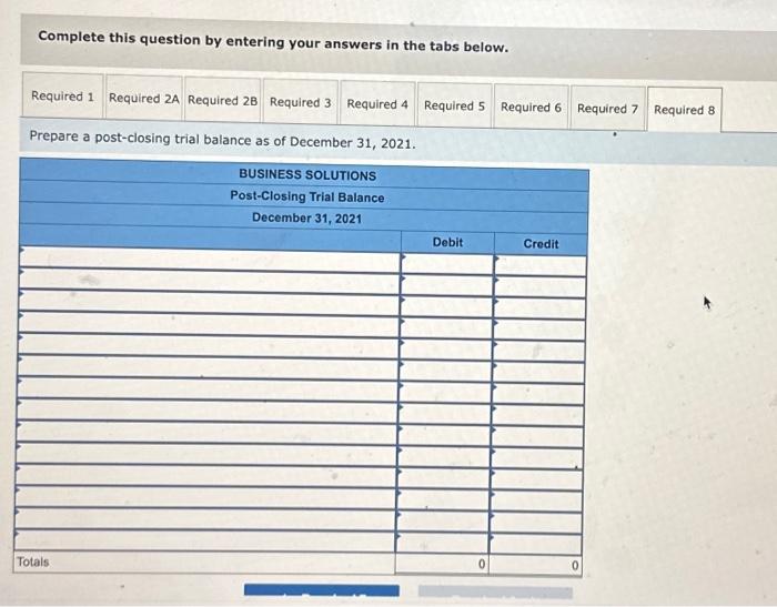 had the following transactions and events in December 2021. Complete this question