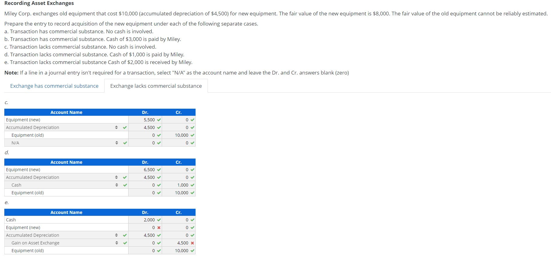  Can you please help with the last section, part E? Thank