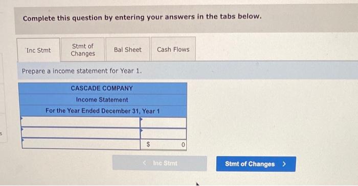 (Algo) Effect of business structure on financial statements LO 8-1 [The following