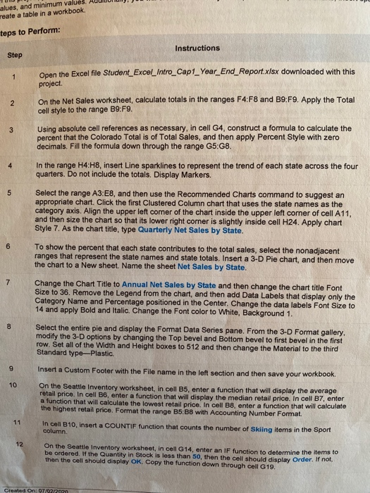  i need help with my excel! i have no idea what