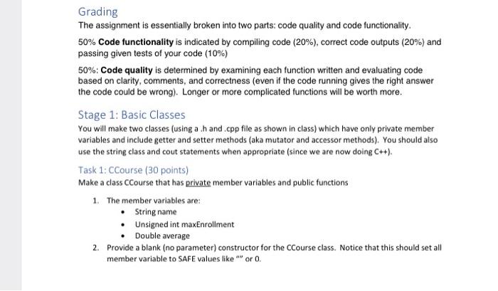 below) make sure you make sure the program run and compile Assignment