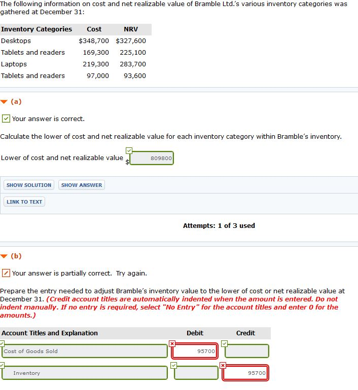  Please solve the amounts for the debit and credit in part
