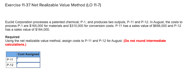 Please also explain how you got the numbers, thanks! Exercise 11-37 Net