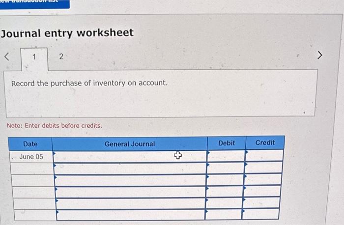purchase and purchase discount using a perpetual system (LO65) [The following information