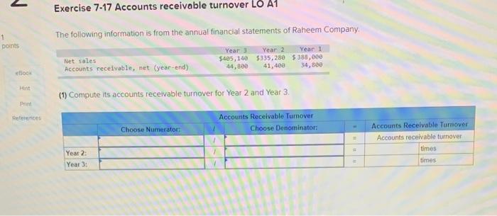 pls / answer explain how to do this? TIA 2 Exercise 7-17