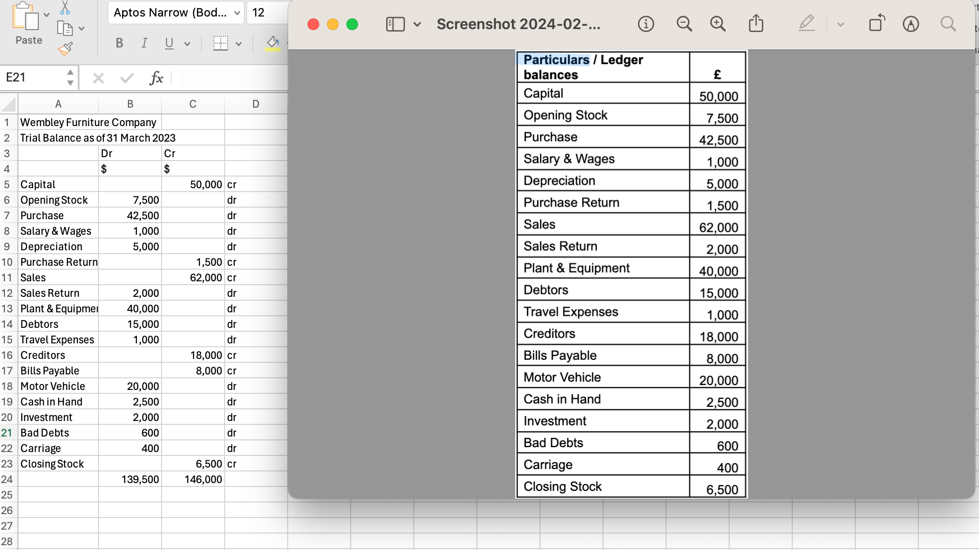  Can someone help me with this trial balance? I keep getting