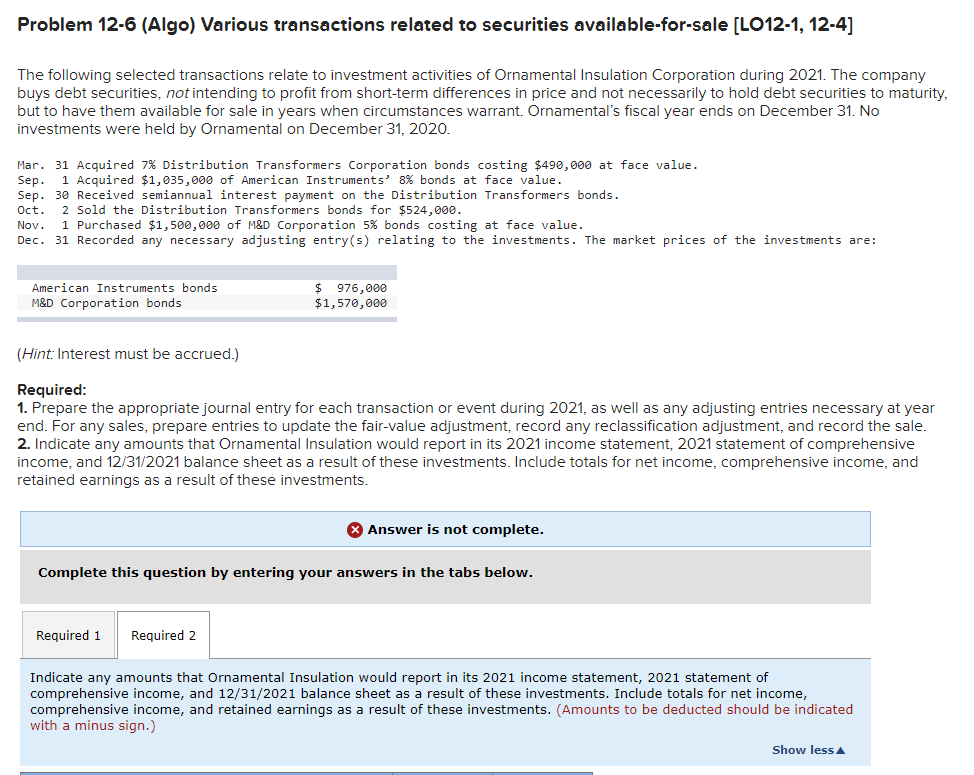 Please answer the following question. What is missing on the statements? Thanks!