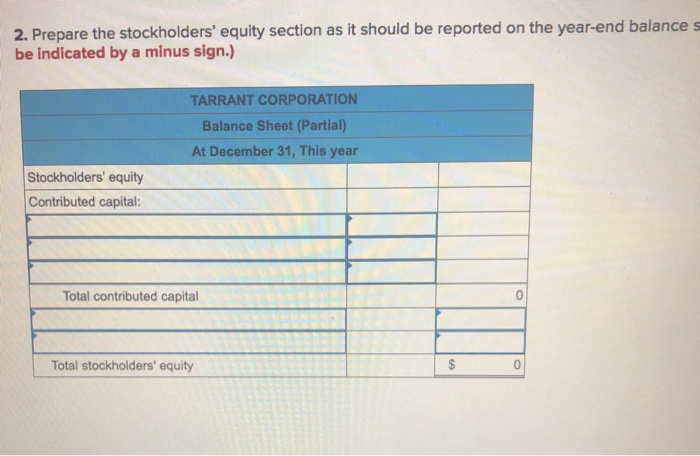 correct) Required information E11-5 (Algo) Reporting Stockholders' Equity and Determining Dividend Policy