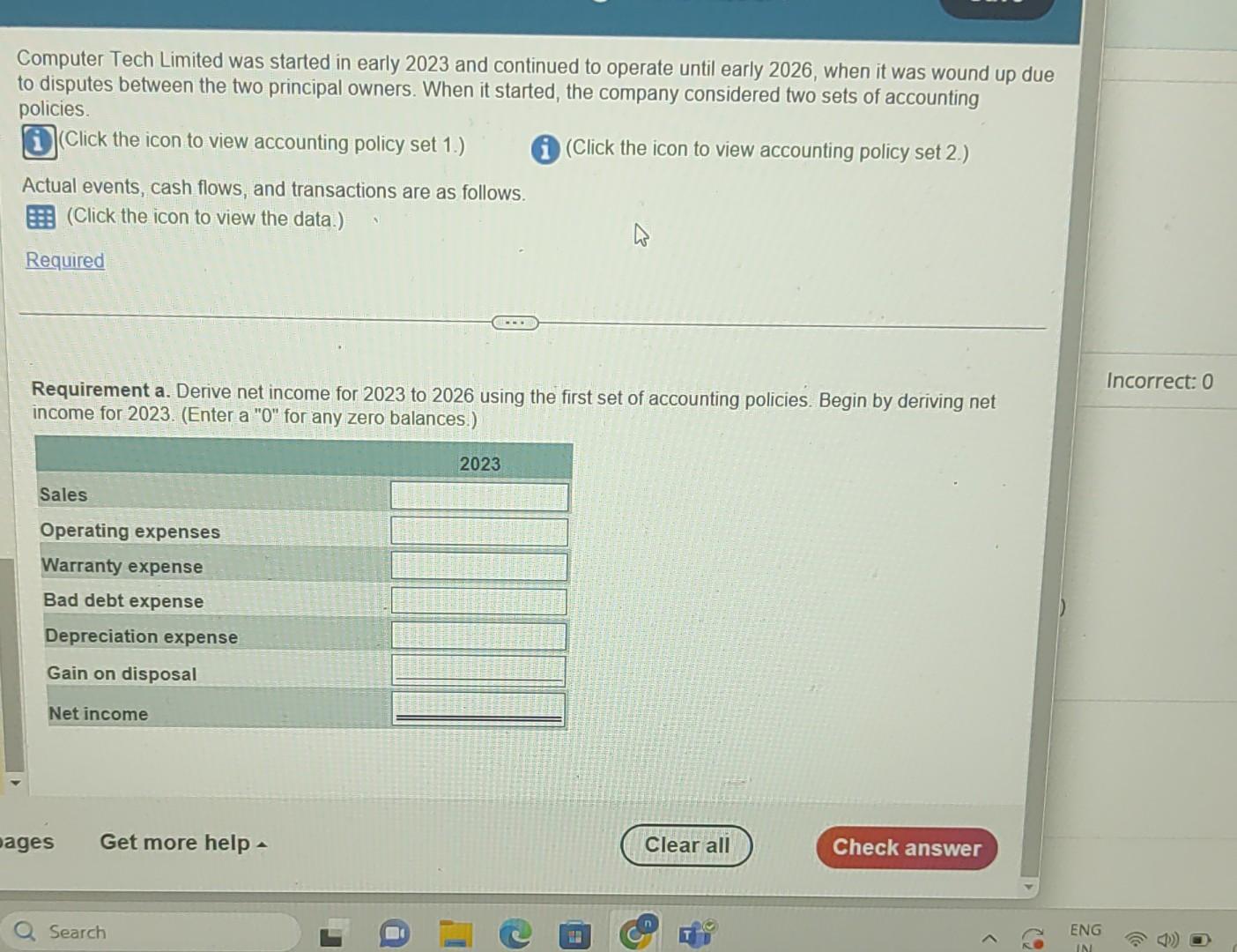  Computer Tech Limited was started in early 2023 and continued to