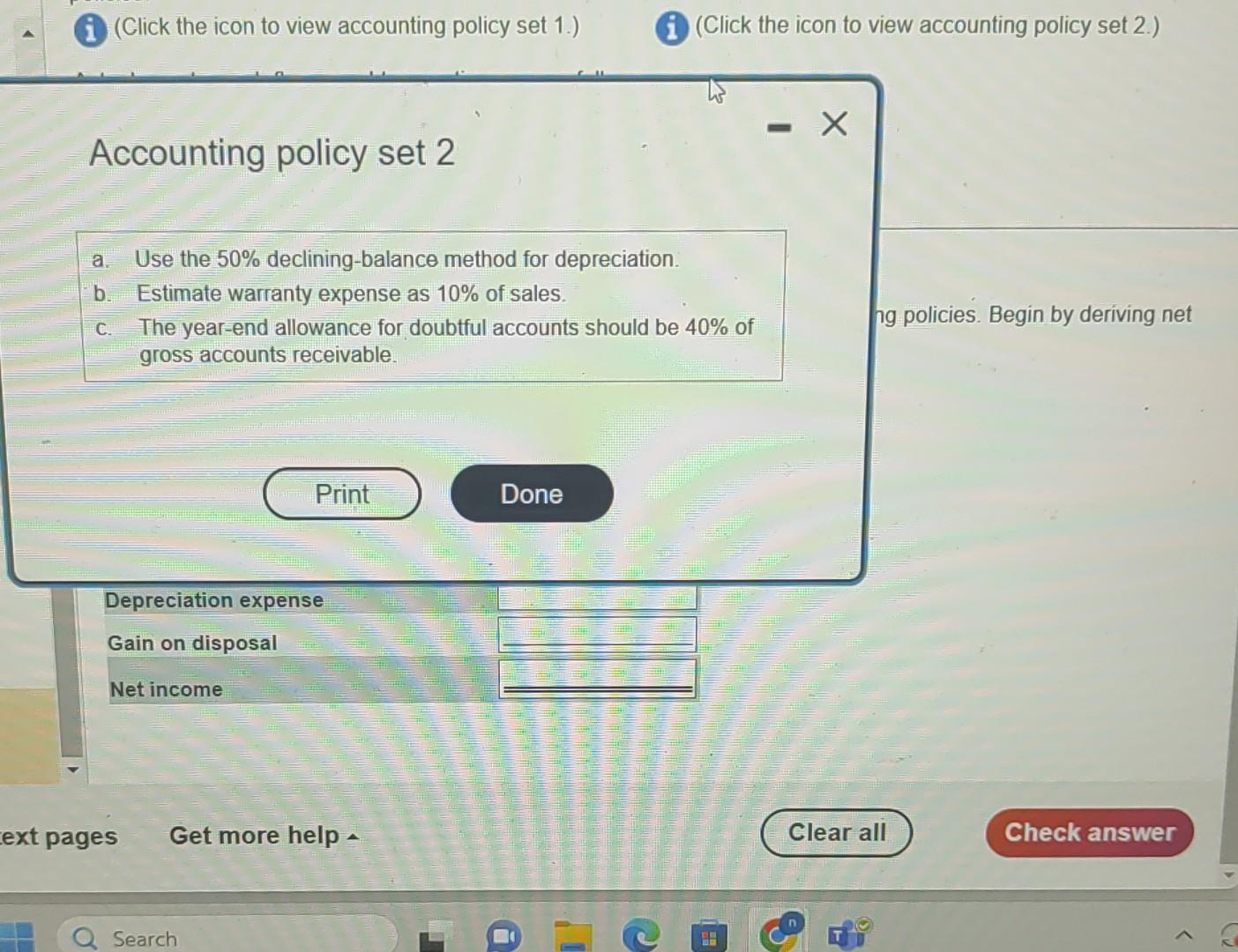 between the two principal owners. When it started, the company considered two