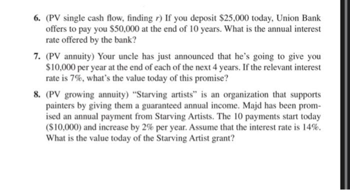 excel In each case calculate the forward rate. f6f3f9f6f12 6. (PV single