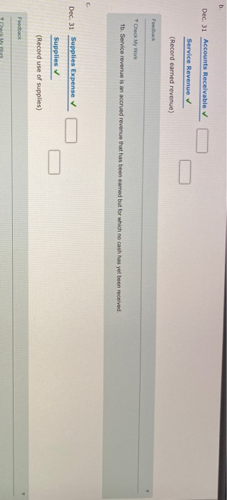 the year ending December 31, 2019. The following data are available: a.