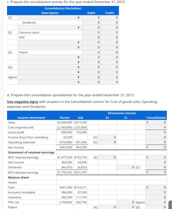 figured the other parts out Prepare consolidation spreadsheet for intercompany sale of