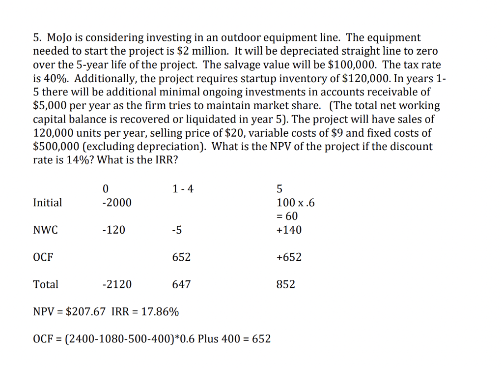 Please show each working properly with an explanation for each step