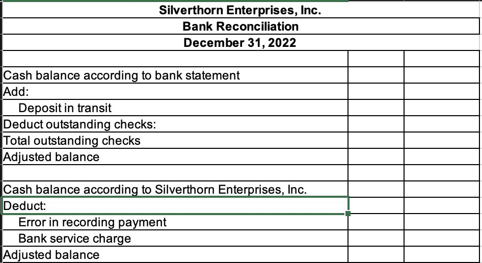check to establish a petty cash fund of $4,500. Feb. 26: Replenished