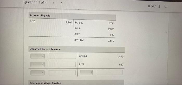 Received $1,420 cash from customers in payment of account Paid $3,680 for