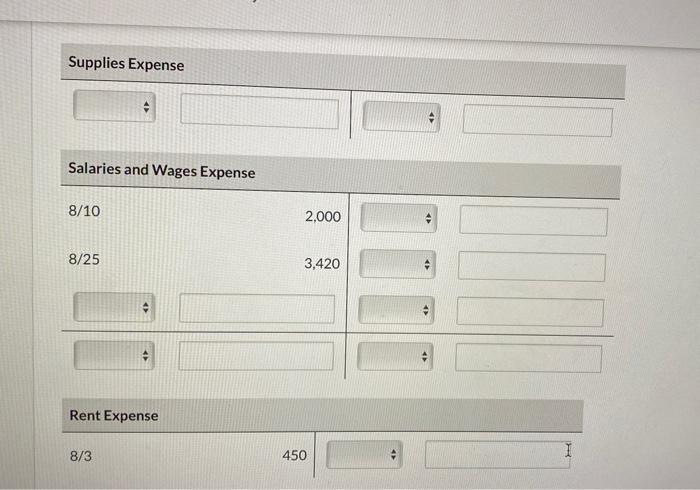 Purchased store equipment on account $2.360. Pald creditors $2,360 of accounts payable