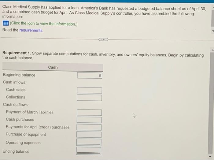Ending balance Calculate the owners' equity balance. Owners' Equity $ 92,800 Beginning