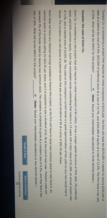 of $570,000. The firm will raise the $570,000 in capital by issuing