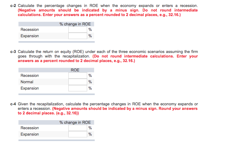 and taxes, EBIT, are projected to be $36,000 if economic conditions are