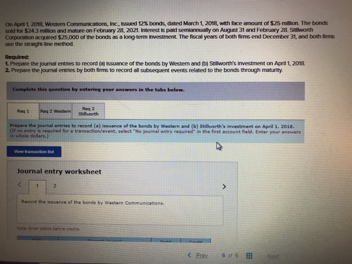  ed 12% bonds, dated March 1, 2018, with face amount of