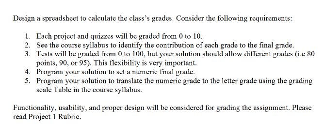 Please provide an excel link via google doc if possible. Use the
