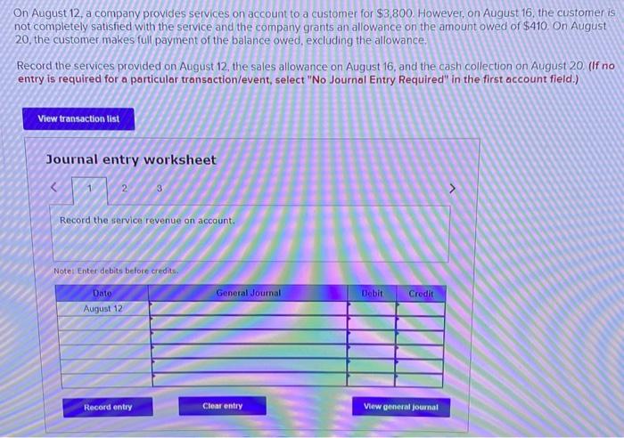 could I get some help on this problem please! On August 12,