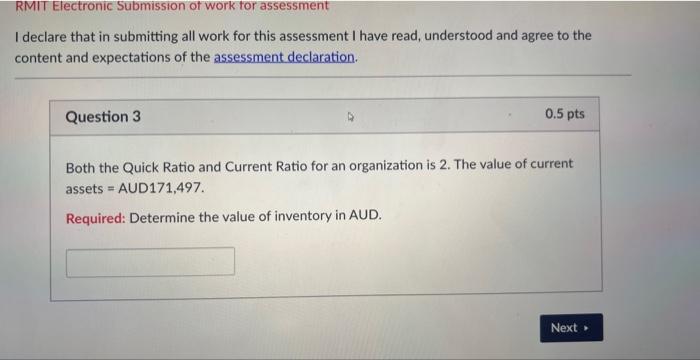  declare that in submitting all work for this assessment I have