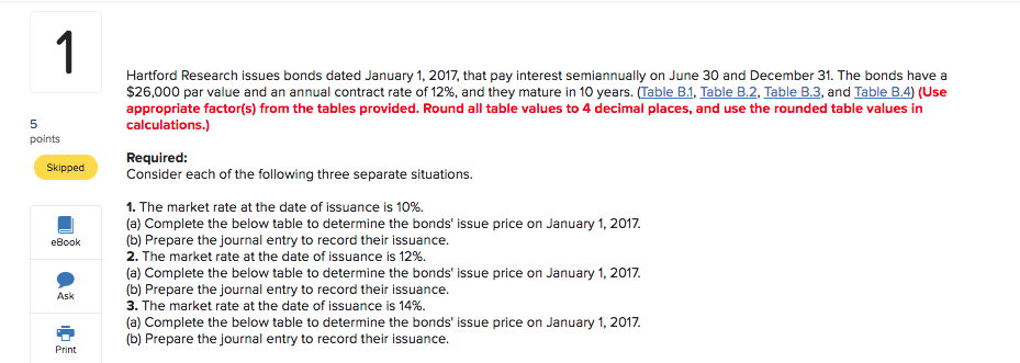 Need help with Questions please Hartford Research issues bonds dated January 1,