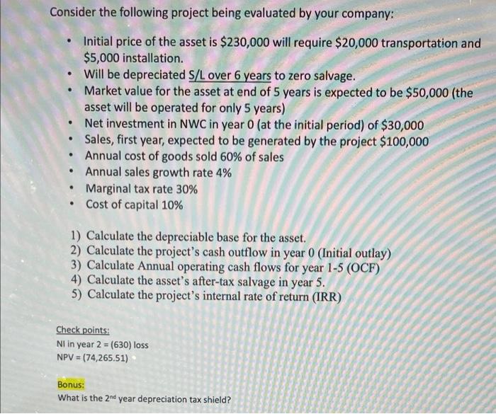 please show all work in EXCEL including formulas. thank you in advance!