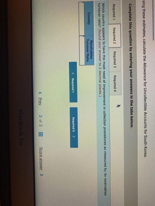 a team tasked with analyzing the company's accounts receivable collections. As a