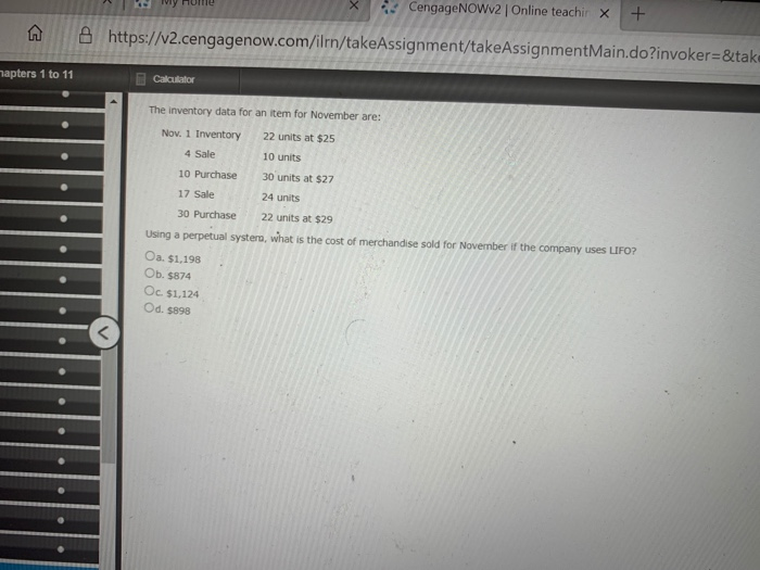  y home CengageNOWV2 Online teachir X + G https://v2.cengagenow.com/ilrn/takeAssignment/takeAssignmentMain.do?invoker=&tak mapters 1