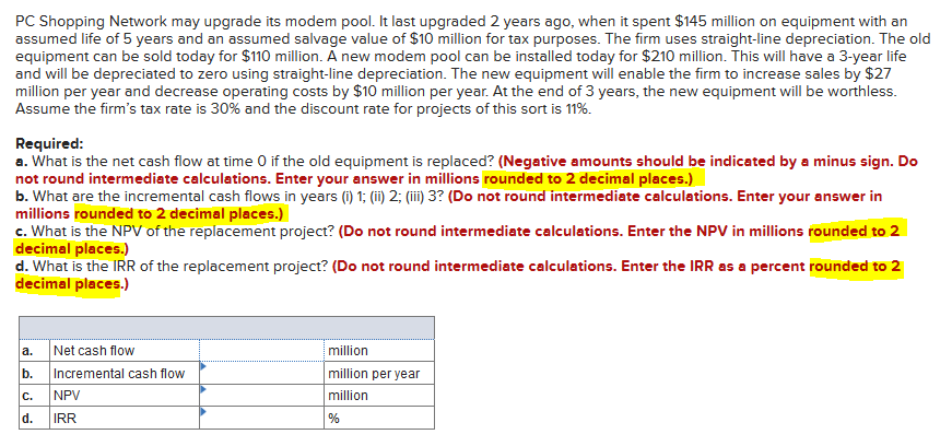  PC Shopping Network may upgrade its modem pool. It last upgraded