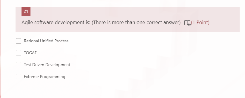 Agile software development is: (There is more than one correct answer)
