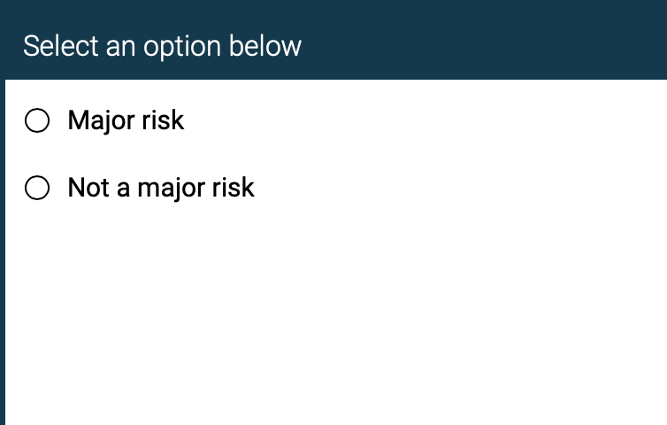 Scroll down to complete all parts of this task. Select from the